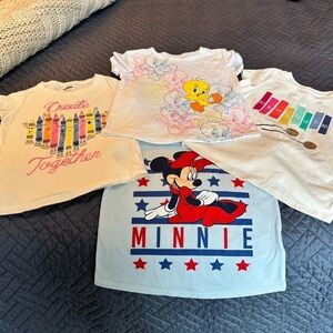 Bundle of toddler tee shirts from Cat and Jack, Old Navy 3T